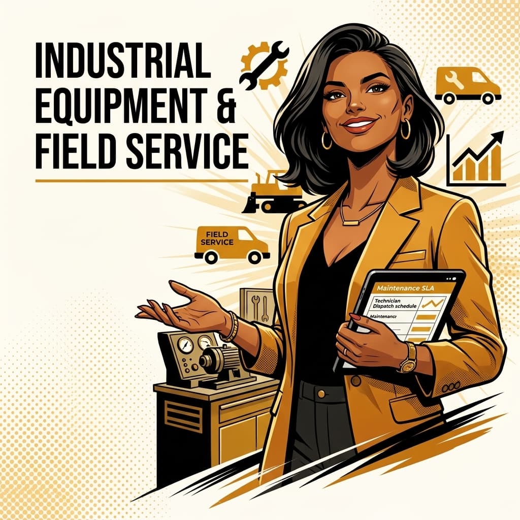 Executive guides for Industrial Equipment & Field Service