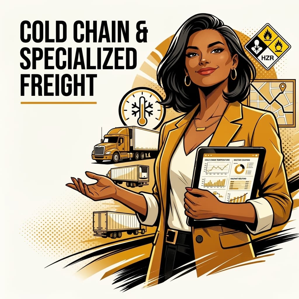 Executive guides for Temperature-Controlled & Hazmat Logistics